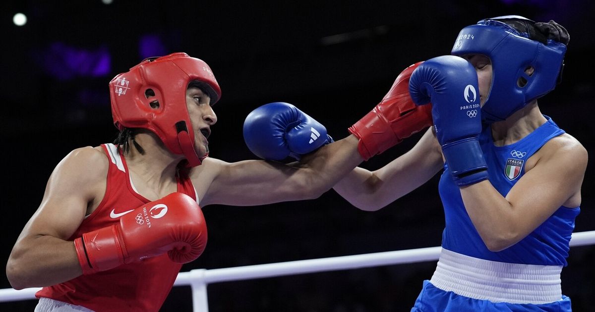 Italian boxer quits bout, sparking furor over gender at Olympics | The ...