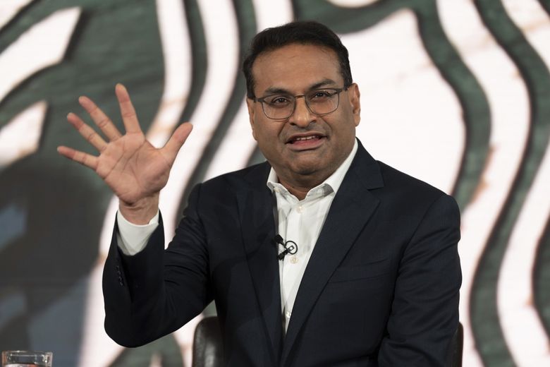 Starbucks CEO Laxman Narasimhan replaced by Chipotle's Brian Niccol | The Seattle Times