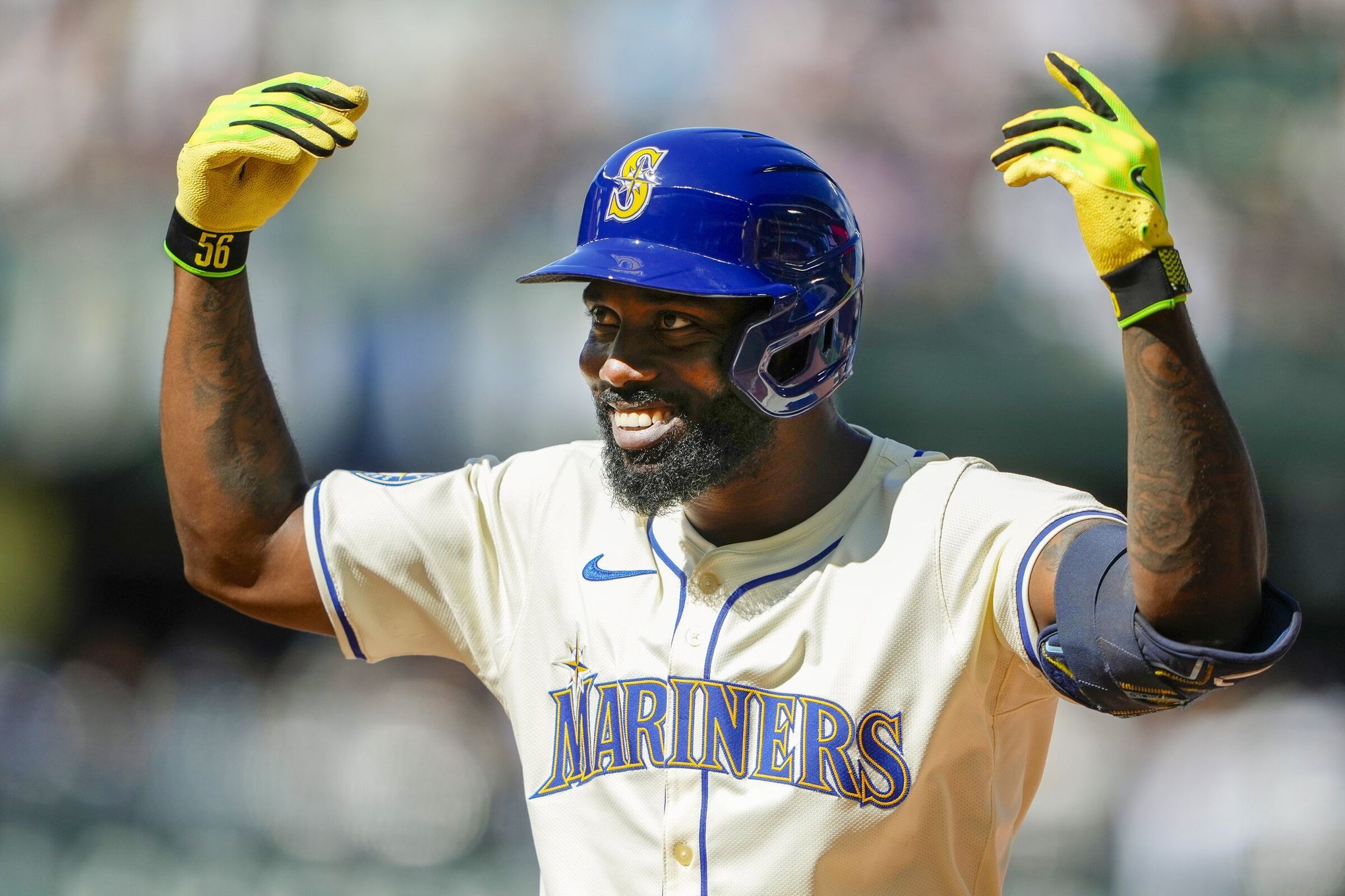 Randy Arozarena ready to welcome his former club to Seattle | Mariners  notebook | The Seattle Times