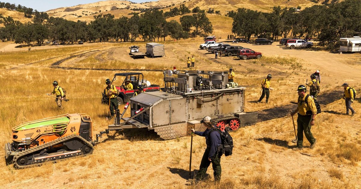 Los robots están provocando incendios (buenos) en California