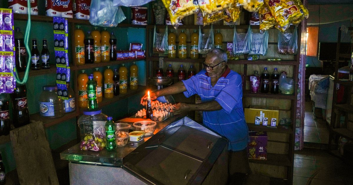 Un gran apagón afecta la capital de Venezuela y el gobierno de Maduro lo atribuye a un «sabotaje»