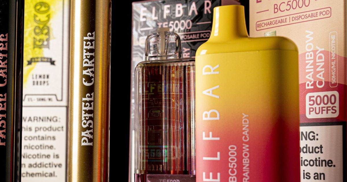 elfbar nachfüll pod läuft aus Elf Bar BC5000 Disposable Vape Pen E-Cigarette 5000 puffs 5%