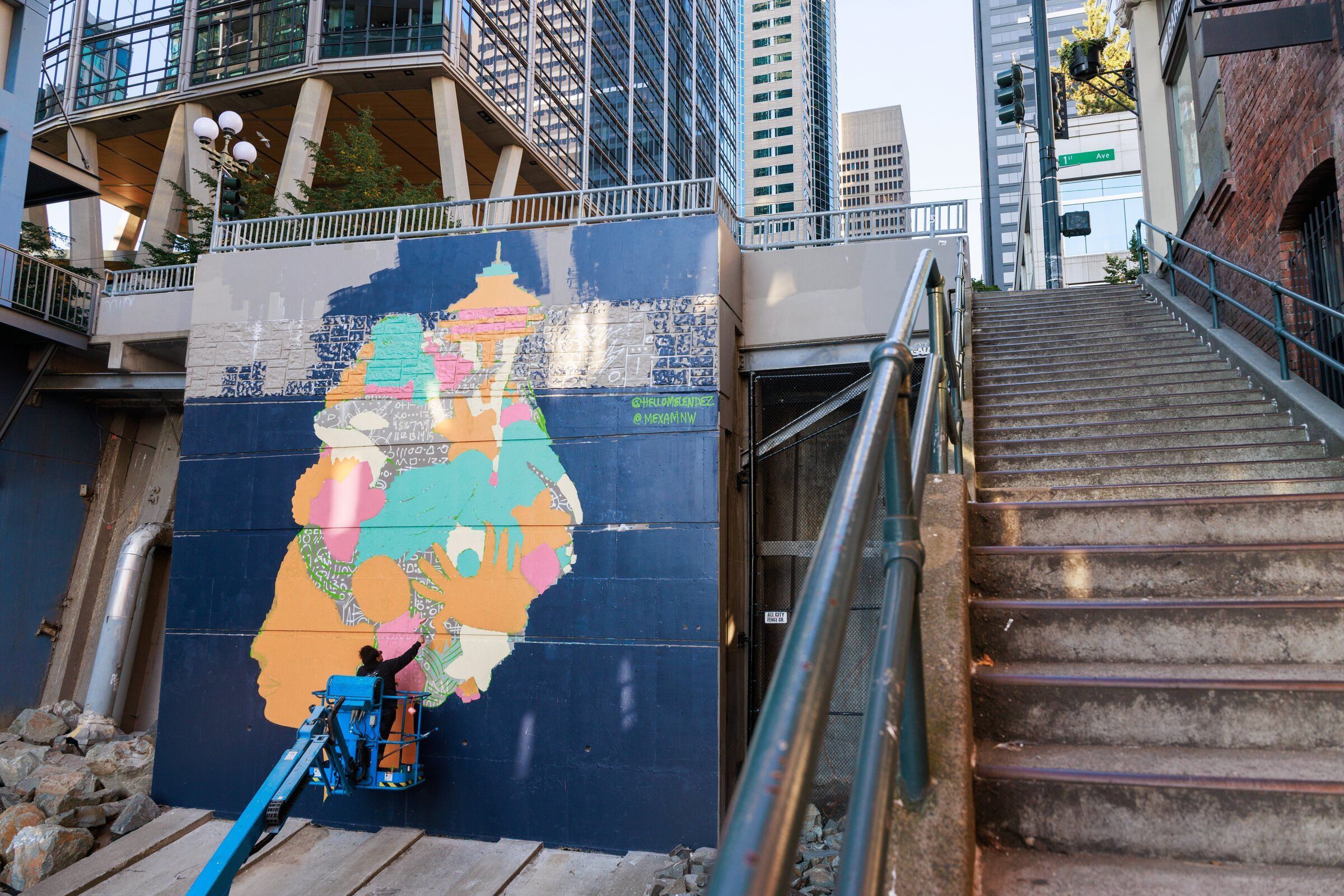 New downtown Seattle mural celebrates Mexican culture | The