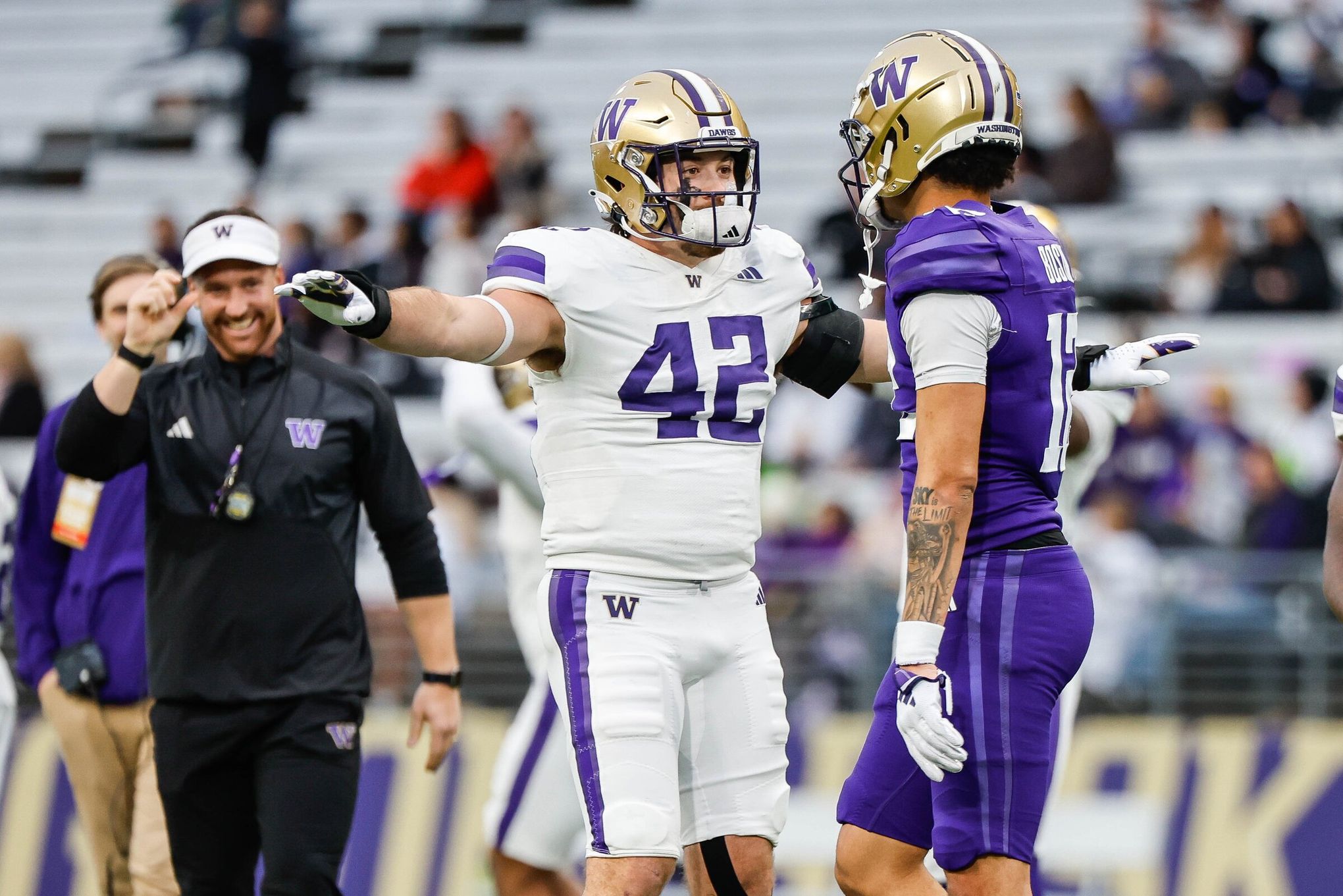 Huskies talk about 'extra passion' that comes with an Apple Cup game | The Seattle Times