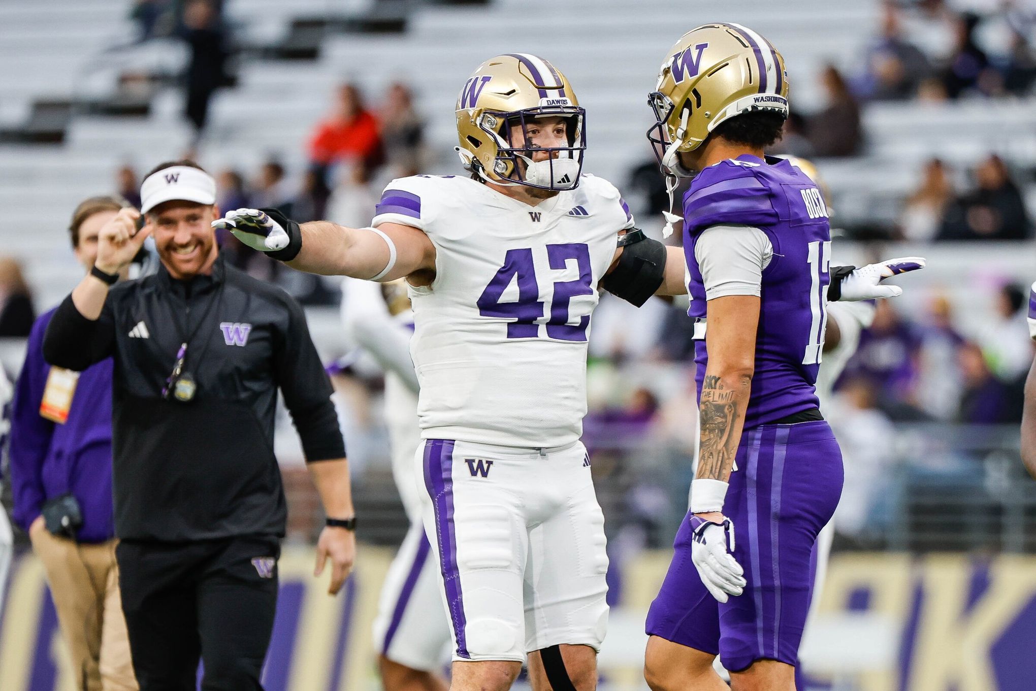 Huskies talk about 'extra passion' that comes with an Apple Cup game | The  Seattle Times