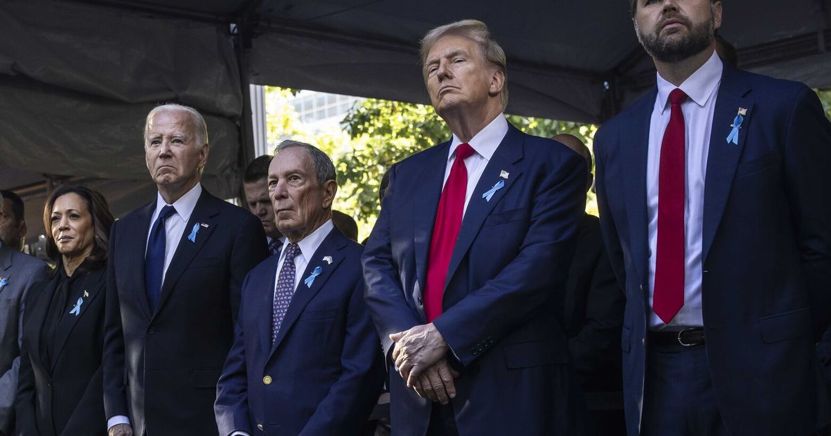 A Temporary Truce in the Political Wars as Harris, Trump and Biden Mark ...