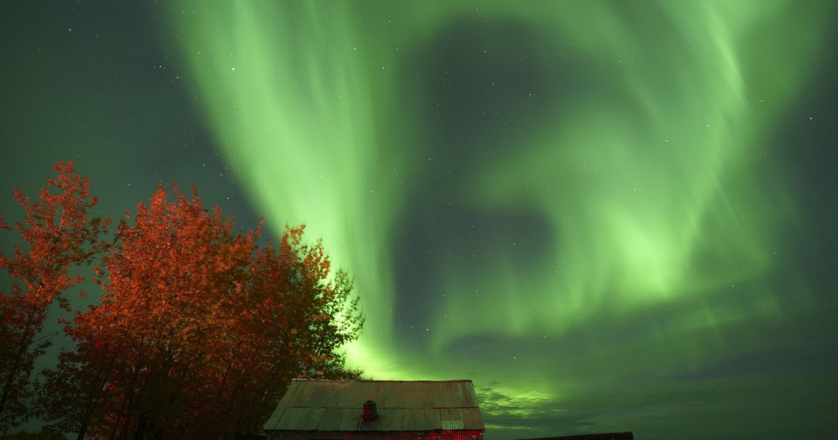 Northern lights may be faintly visible across parts of the US this Thanksgiving