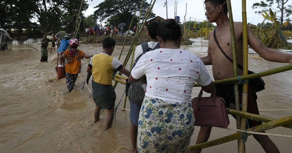 Las víctimas en Myanmar elevan a más de 500 el número de muertos en el sudeste asiático por el tifón Yagi