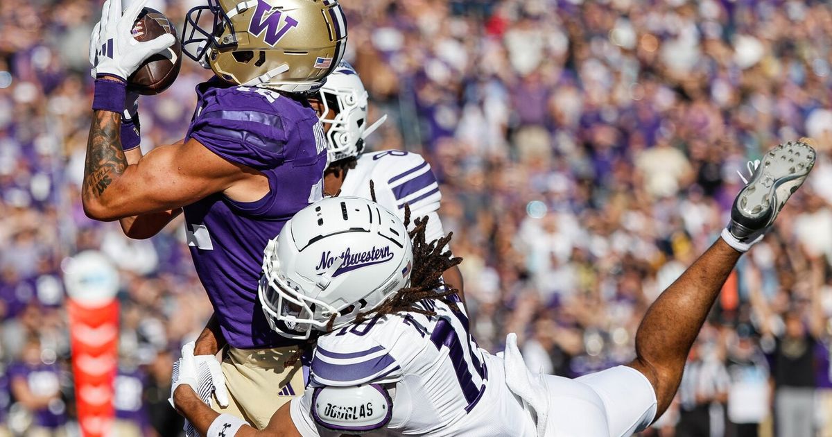 Washington football vs. Northwestern: Updates, score, how to watch