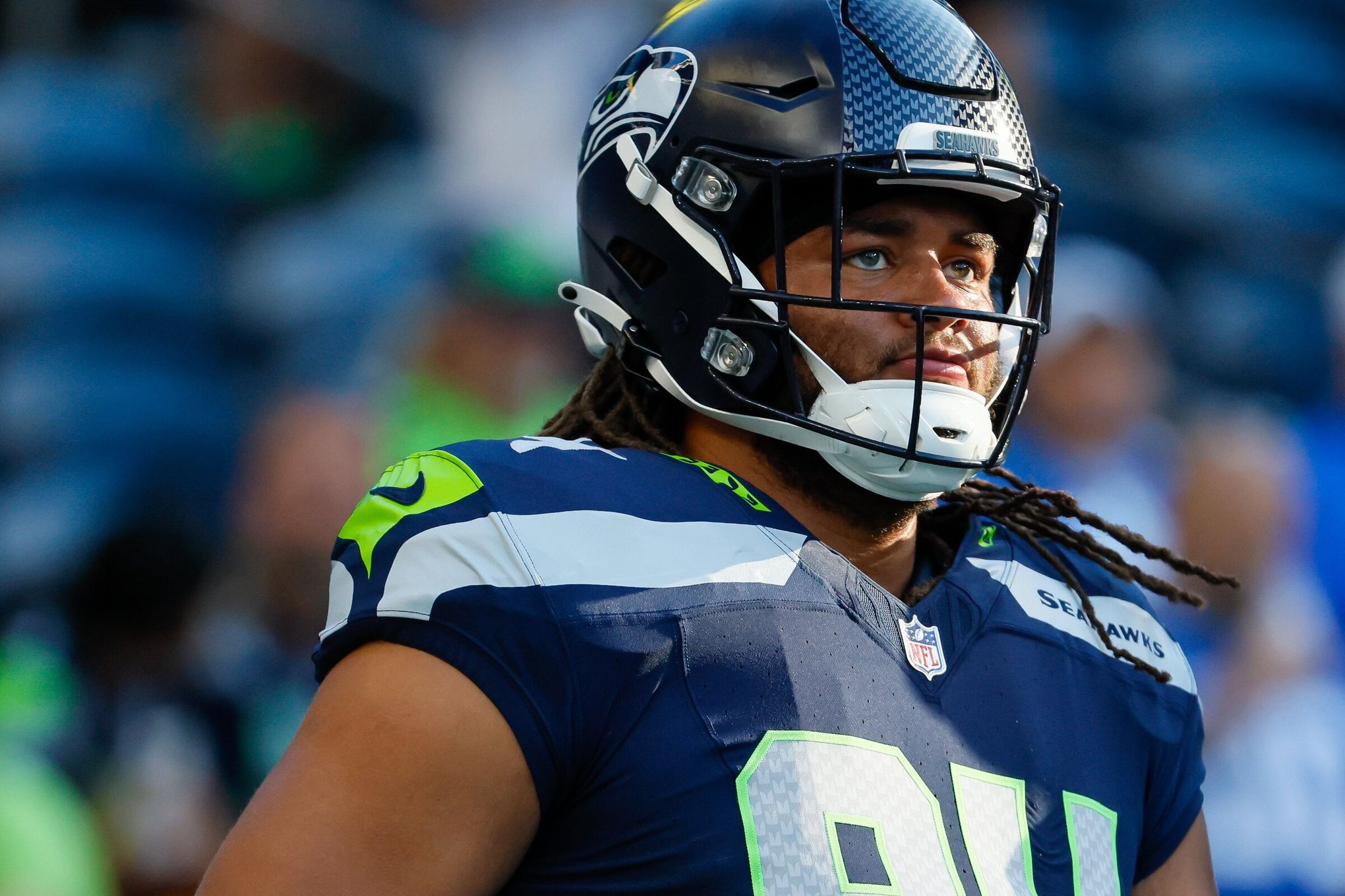 Seahawks injuries could allow Mike Morris to show off in his second home |  Notebook | The Seattle Times