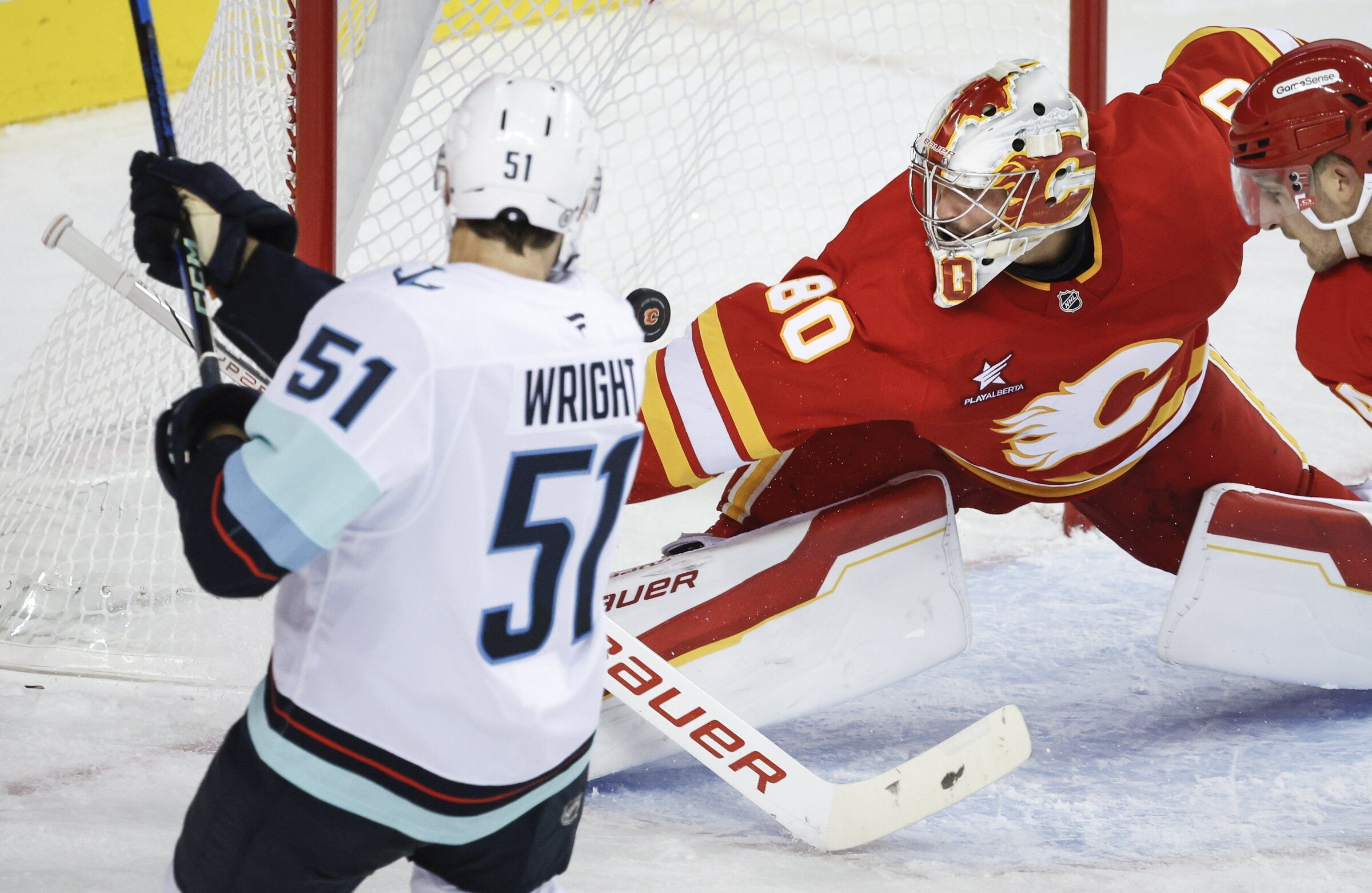 Kraken fall to 1-4 in preseason after overtime loss to Flames