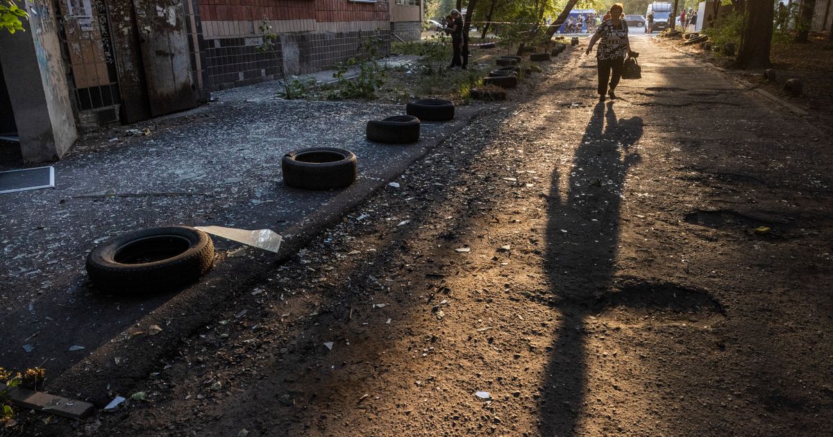 No hay tiempo para correr: misiles rusos impactan ciudad ucraniana justo después de que suenan las sirenas