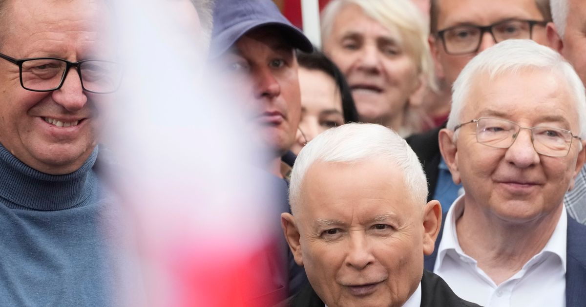 Thousands attend an anti-government rally organized by Poland’s main opposition party