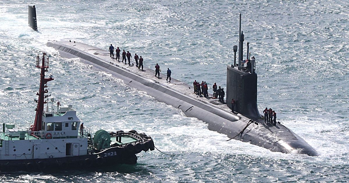 Corea del Norte promete respuesta a la visita de un submarino estadounidense a Corea del Sur