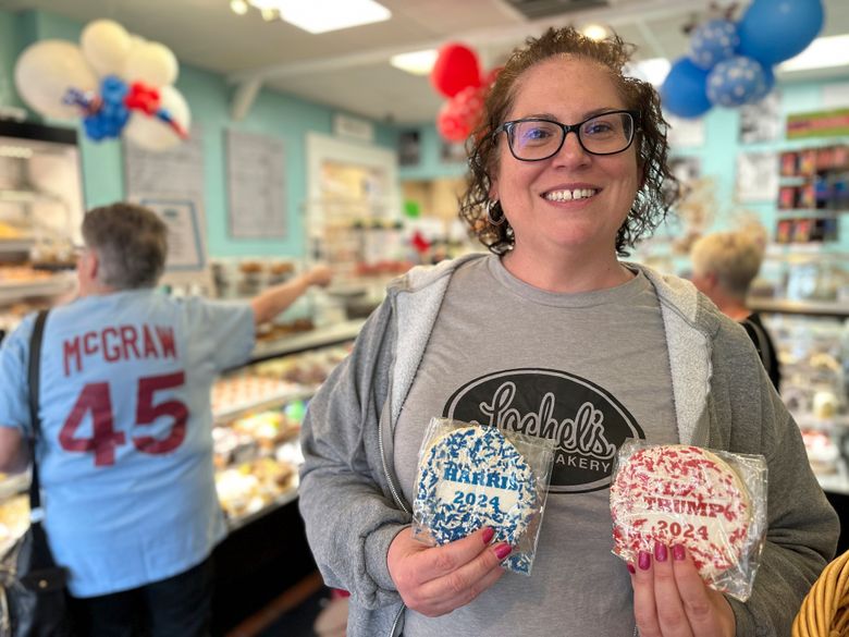 A Pennsylvania bakery known for its election cookie poll is 