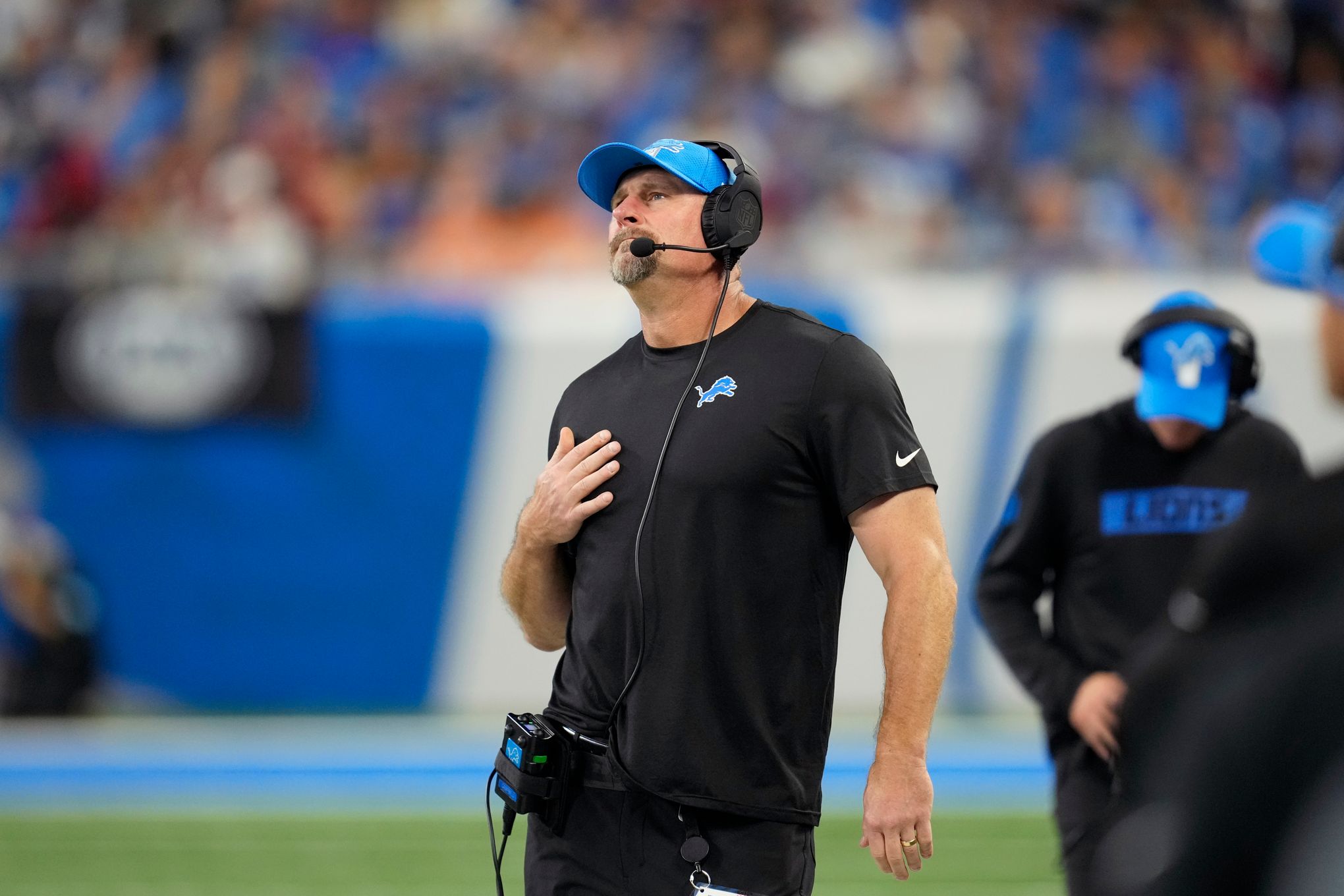 Detroit Lions coach Dan Campbell is selling his house to seek more privacy  | The Seattle Times