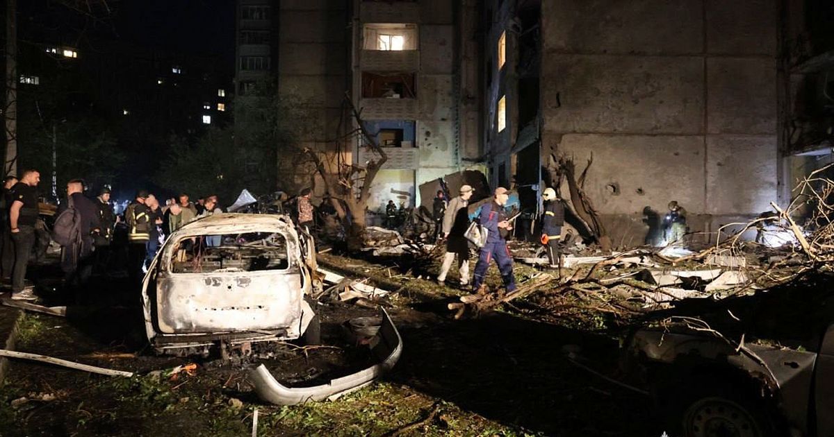 21 heridos en ataque ruso a edificios de apartamentos en la ciudad ucraniana de Járkov