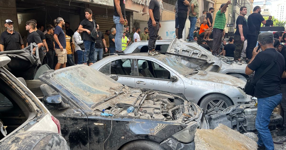 Israel ataca Beirut en un ataque poco común, matando al menos a 8 personas y hiriendo a decenas