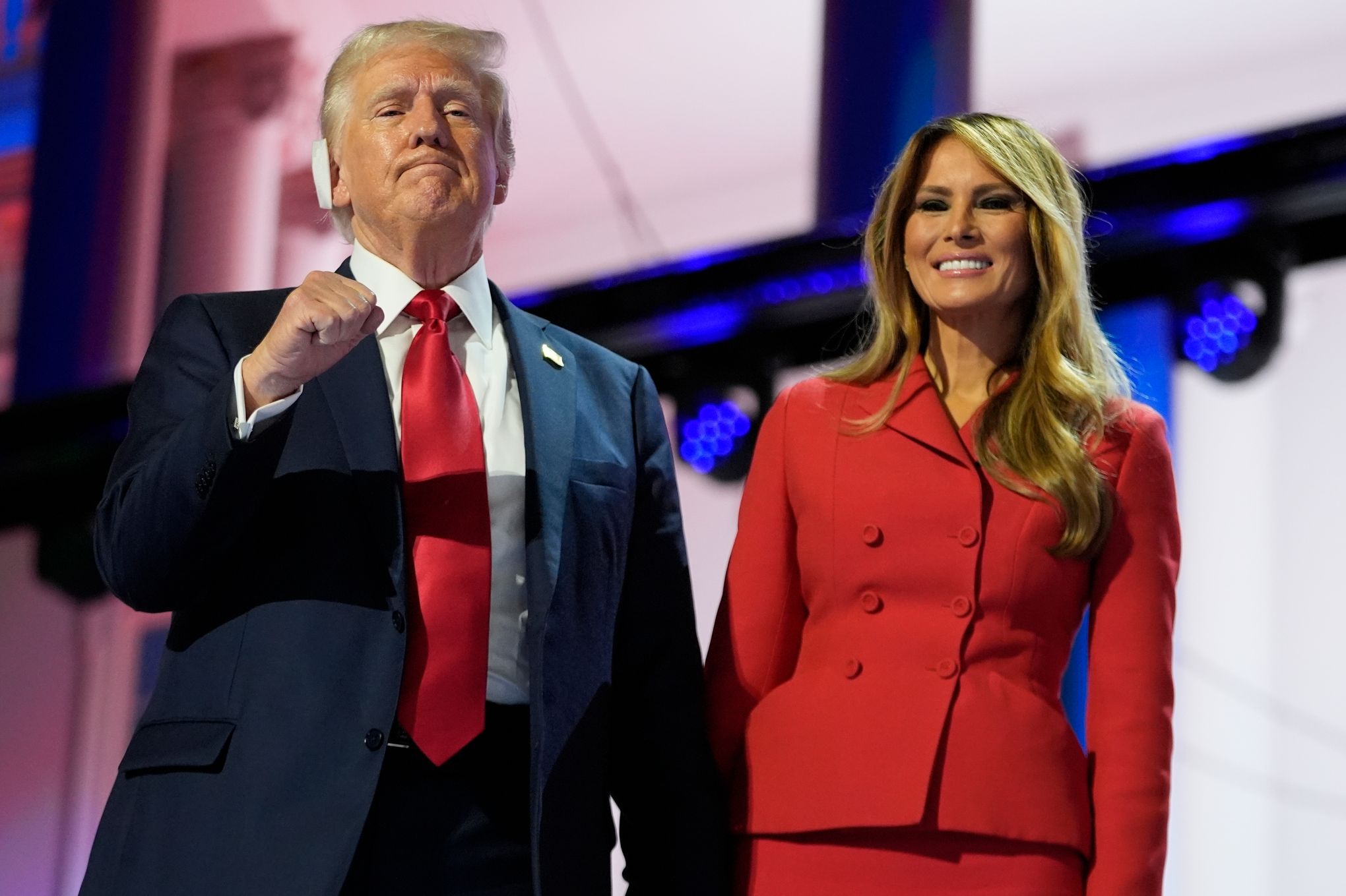 Melania Trump is telling her own story — and again breaking norms for  American first ladies | The Seattle Times