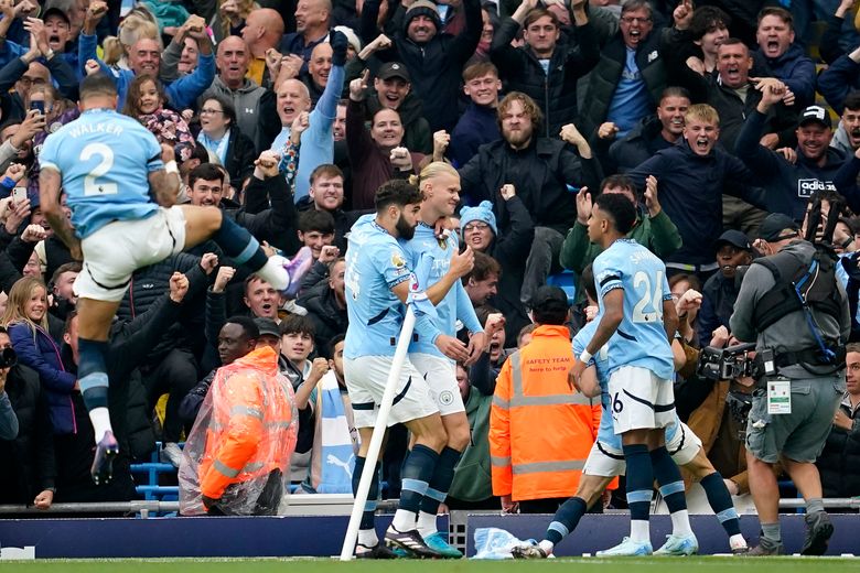 Erling Haaland scores his 100th goal for Manchester City | The ...