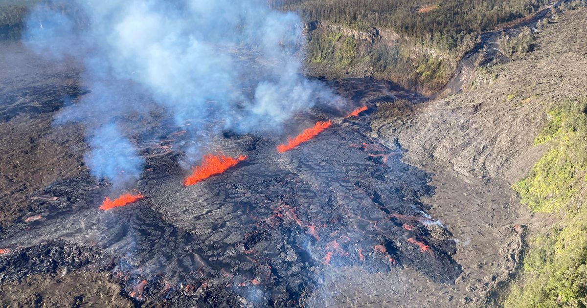 Hawaii’s Kilauea volcano is erupting again in a remote part of a