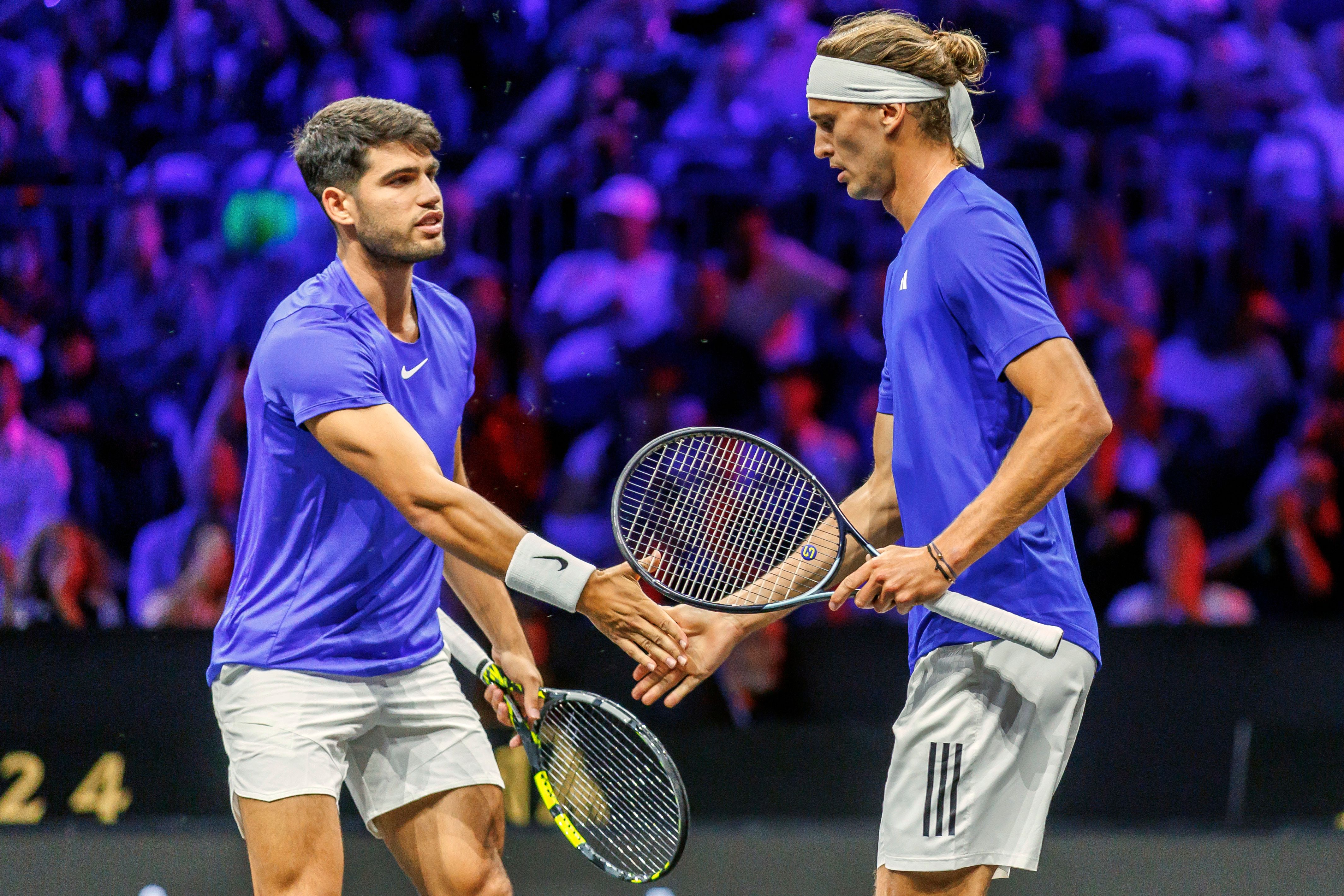 Laver Cup is 2-2 after Fritz and Shelton win doubles from Alcaraz