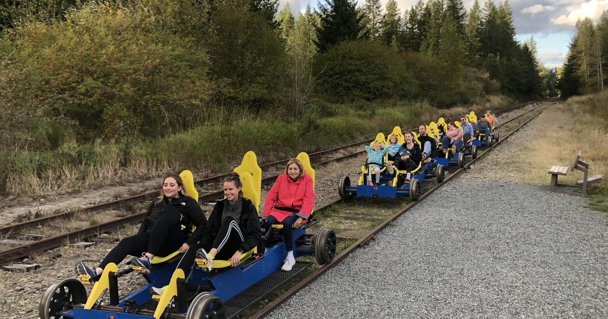 Explore Mount Rainier’s foothills by pedaling around its rail trails