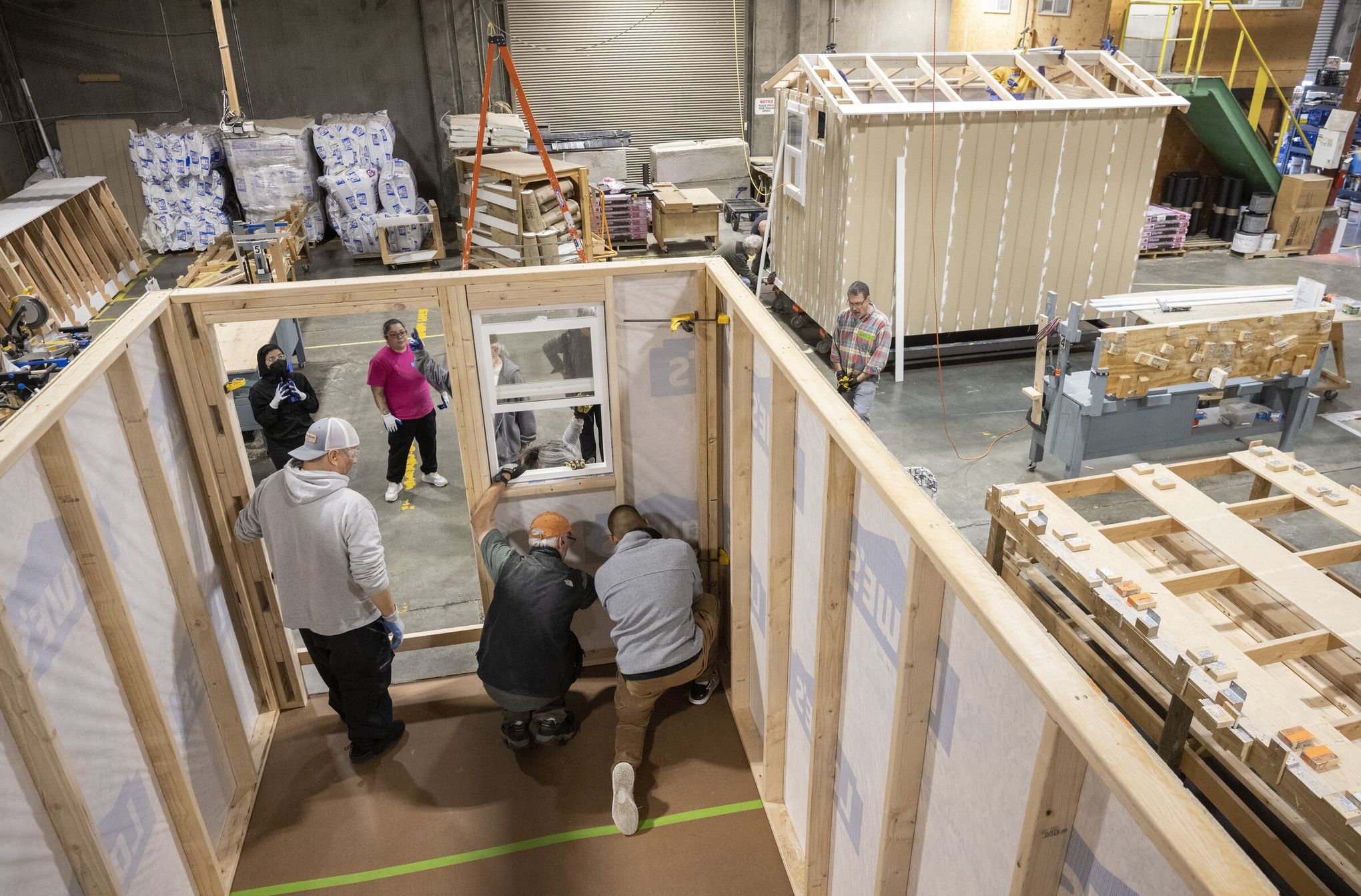 The saga of Seattle's empty tiny homes is building to a head | The Seattle  Times, image size:2040x1343