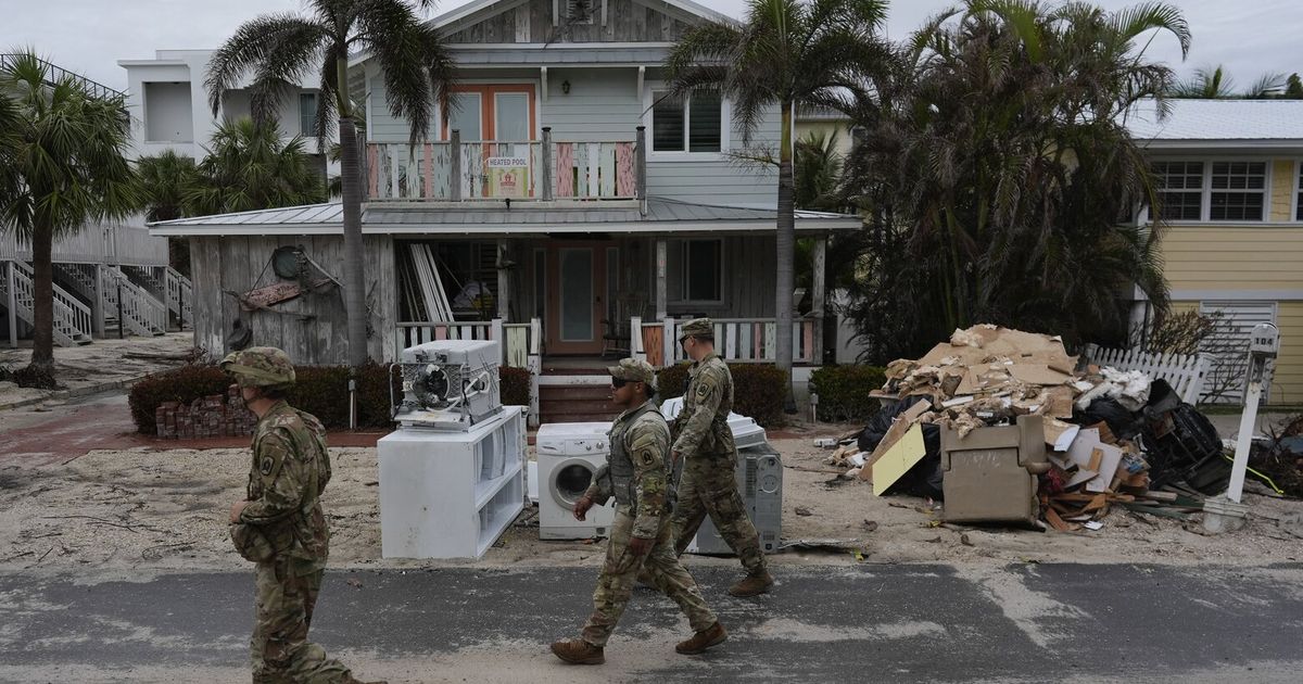 Live The Latest Hurricane Milton takes aim near Tampa Bay, Florida