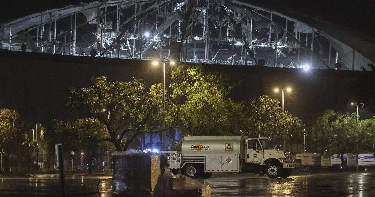 Hurricane Milton plows across Florida, pounding cities and whipping up