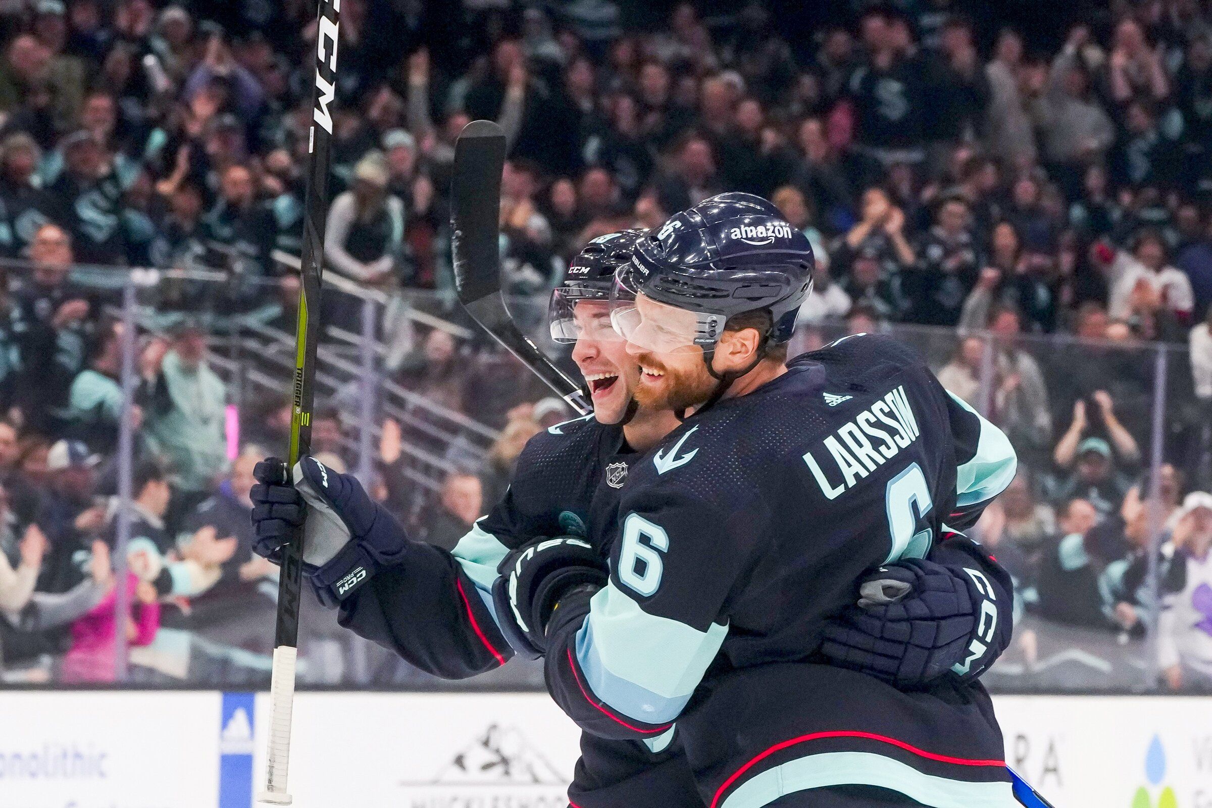 Despite line changes, this Kraken duo is still sticking together