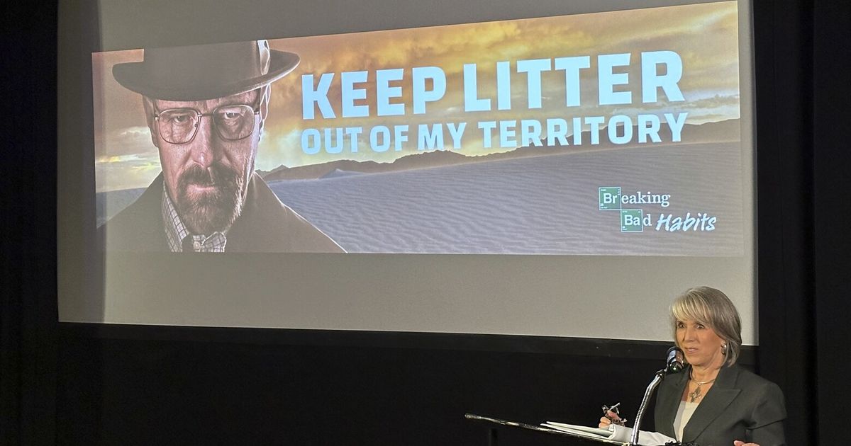 ‘Breaking Bad’ star appears in ad campaign against littering in New Mexico