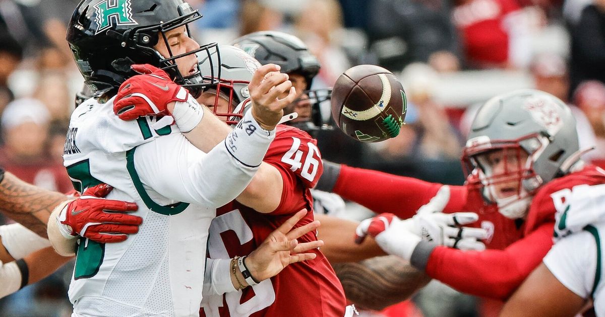 WSU rewind In blowout win over Hawaii, Cougs unlocked their pass rush