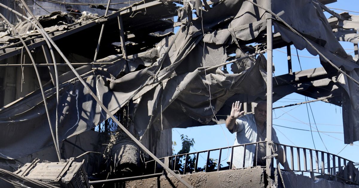 Desperation amid search for survivors of an airstrike on a crowded area near major Beirut hospital