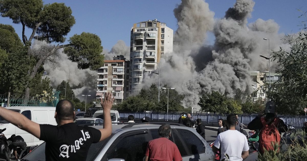 Middle East latest: Over a dozen killed in Israeli strikes near one of Beirut’s main hospitals