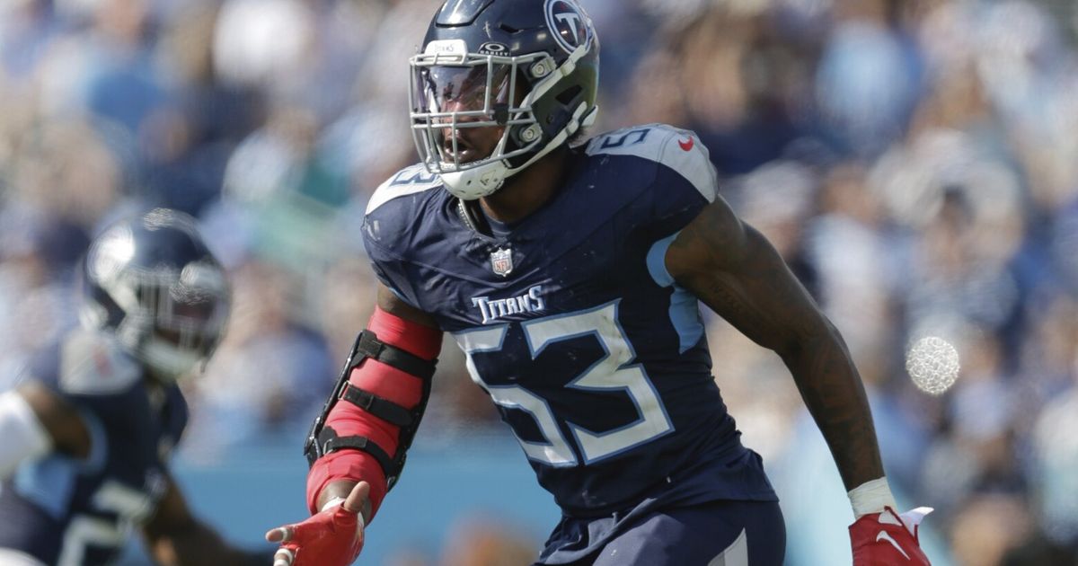 Seahawks trade for Titans linebacker Ernest Jones IV | The Seattle Times