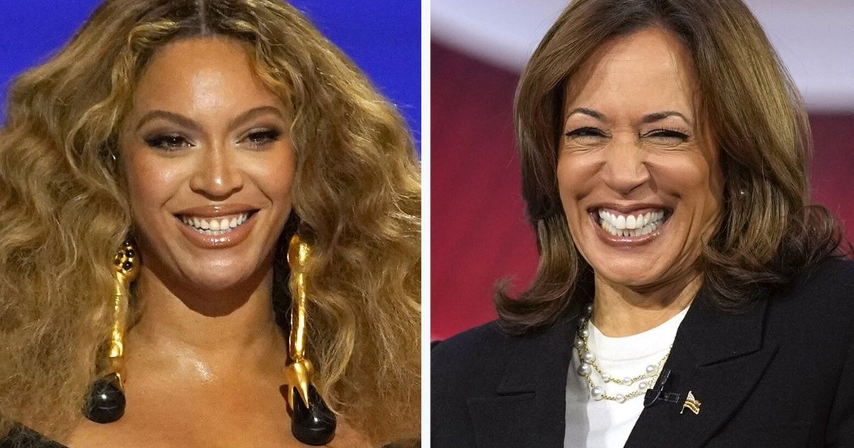 Harris and Beyoncé ignite a Houston rally with a double-barreled ...