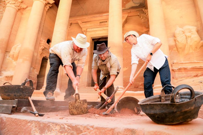 In Jordan, a 'stunning' discovery under Petra's ancient stone | The Seattle  Times