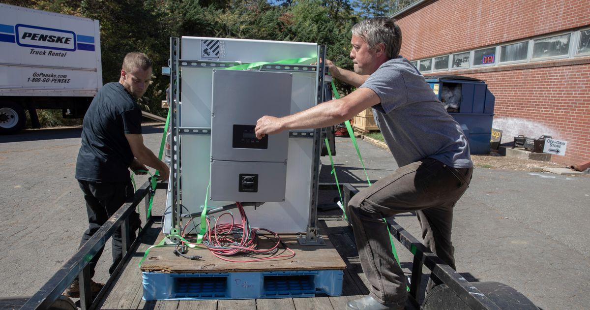 Volunteers bring solar power to Hurricane Helene’s disaster zone