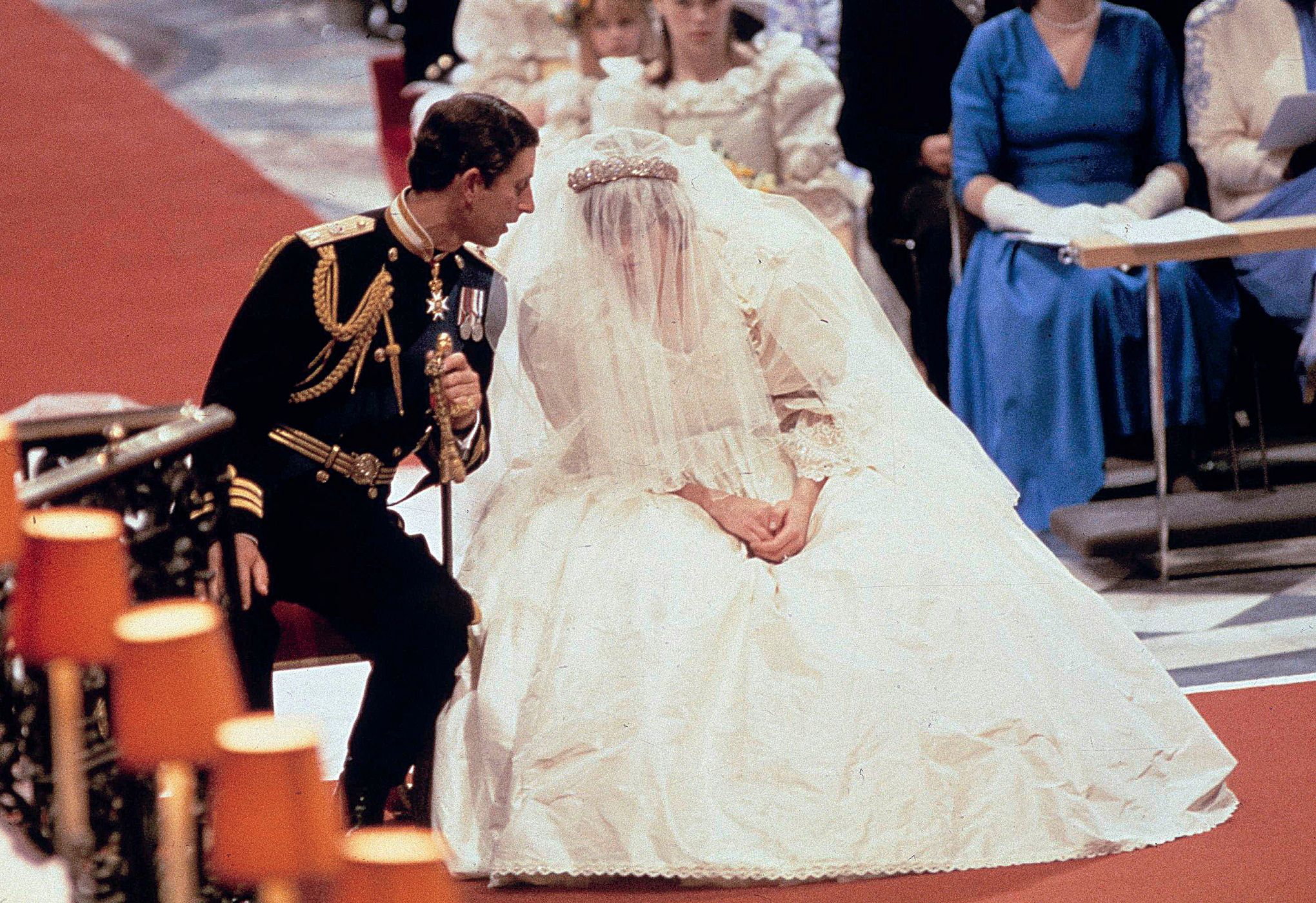 Designers of the late Princess Diana's wedding dress settle dispute over  drawings of the gown | The Seattle Times
