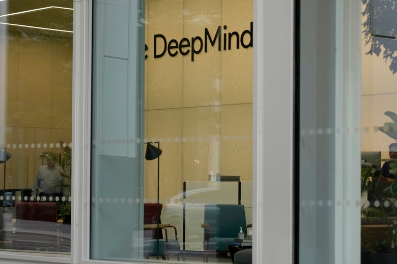 Вид на здание офиса Google DeepMind в Лондоне, среда, 9 октября 2024 года. Дэмиc Хасабис и Джон Джампер были удостоены Нобелевской премии по химии за их прорывную работу по прогнозированию и разработке структуры белков, строительных блоков жизни. Хасабис и Джампер оба работают в Google DeepMind в Лондоне. (Фото АП/Аластар Грэнт)