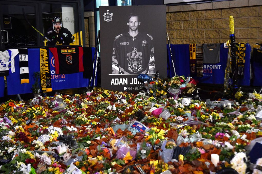 Manslaughter probe continues 1 year after hockey player Adam Johnson’s death in England