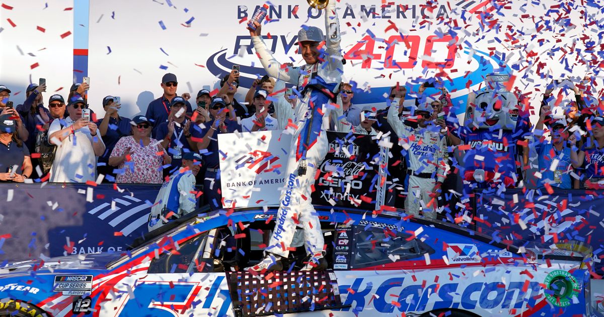 Kyle Larson opens the third round of NASCAR’s playoffs as the title