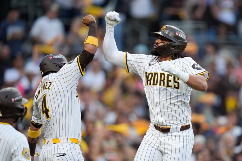 Fernando Tatis Jr. returns to the playoffs with a towering 2-run homer for the Padres in 4-0 win | The Seattle Times