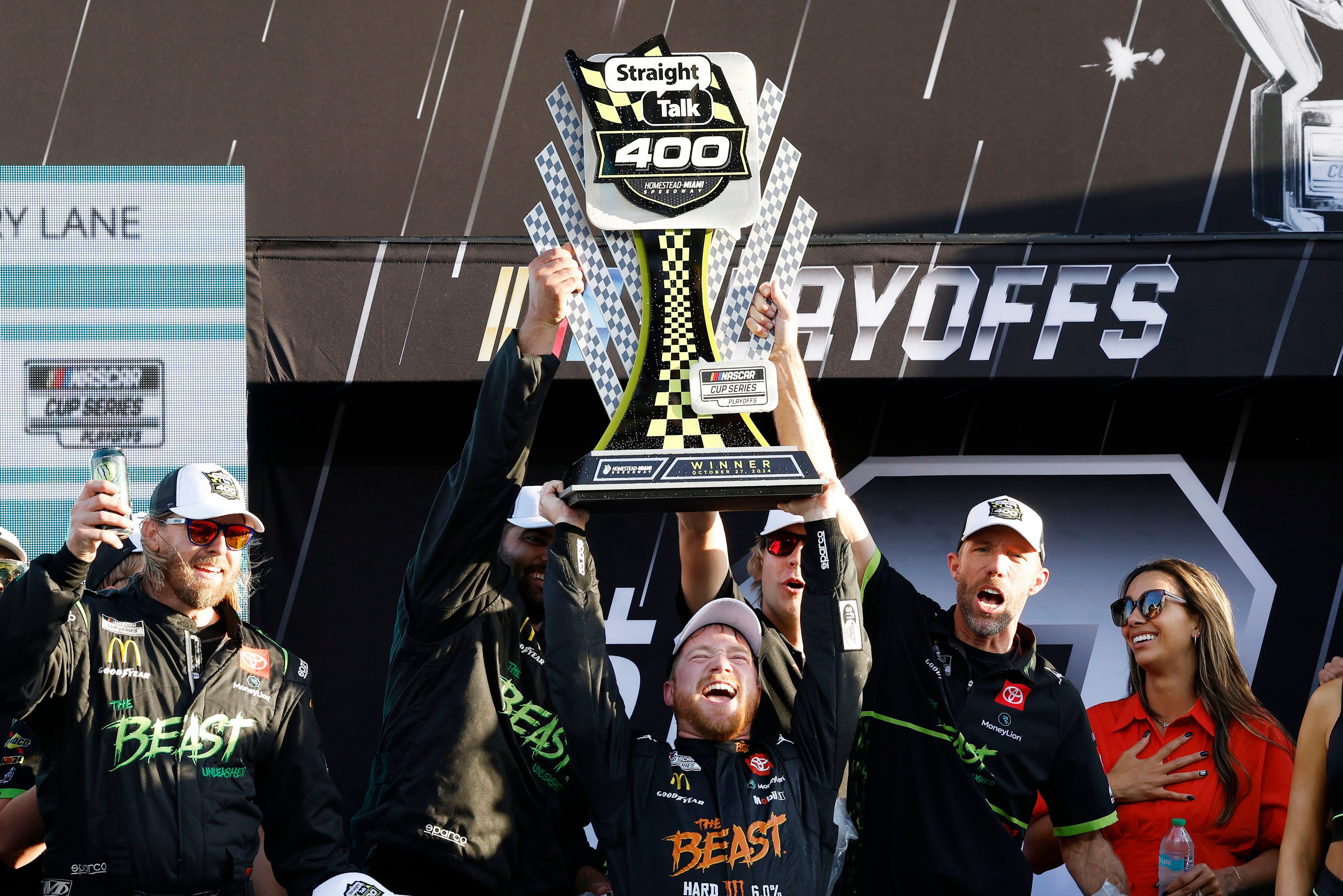 Tyler Reddick wins at Homestead, giving Michael Jordan a chance at