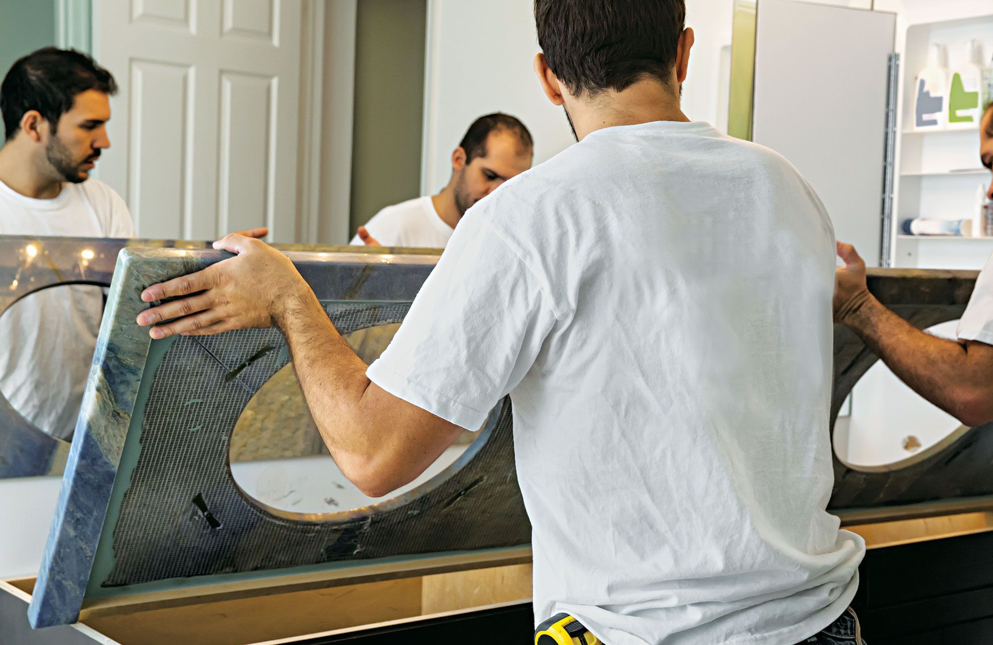 How to revamp your bathroom vanity while maintaining your