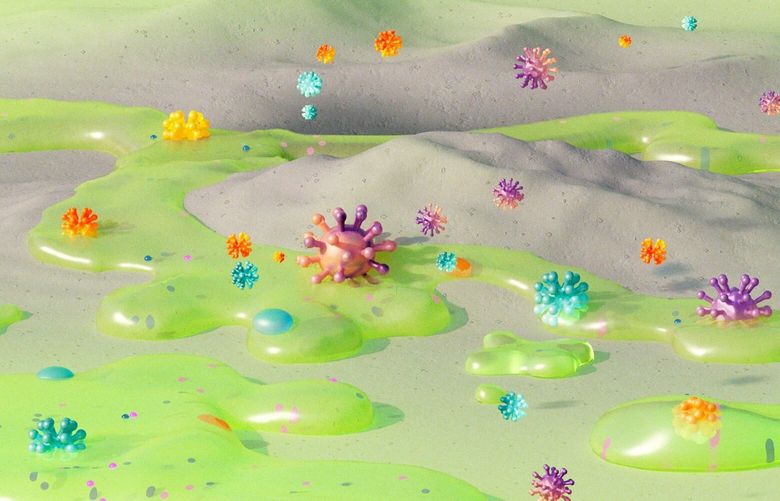 To many people, mucus is nothing more than a gross goo, but to scientists, it’s nothing short of a medical marvel — an unsung hero in keeping us healthy, and a potential gold mine for new treatments. (Sisi Kim  /The New York Times) 