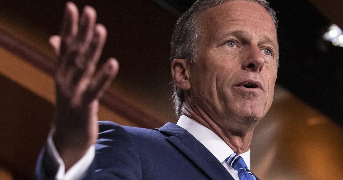 Republican John Thune of South Dakota is elected the next Senate ...