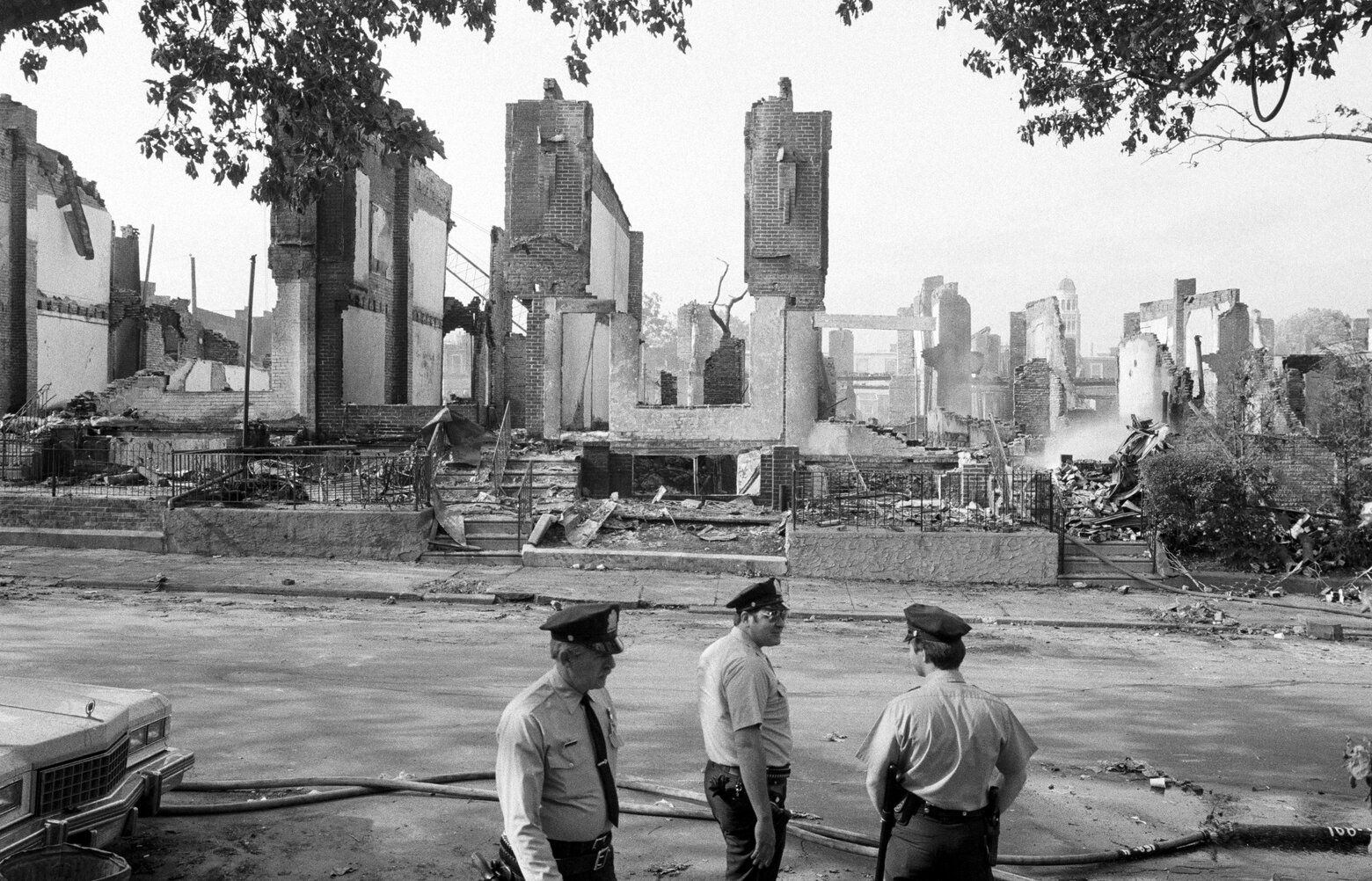 Girls remains from a 1985 bombing are found in Philadelphia