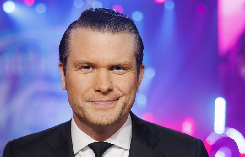 Pete Hegseth attends Fox News All American New Year at Wildhorse Saloon on Dec. 31, 2021, in Nashville, Tennessee. (Brett Carlsen/Getty Images/TNS) 126954454W 126954454W